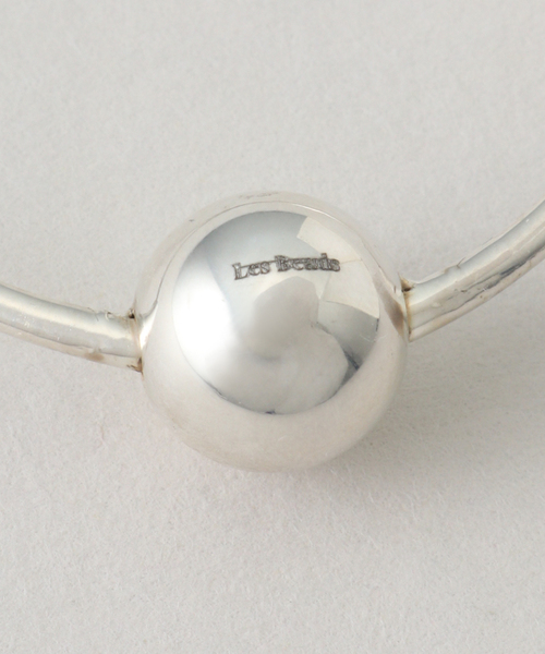 SLOBE IENA（スローブイエナ）の「Les Beads フープピアス ESS-015（ピアス（両耳用）・レディース・シルバー・FREE）」の9枚目の写真