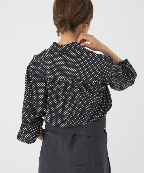 セール】ミニラウンドカラーブラウス（シャツ/ブラウス）｜IENA