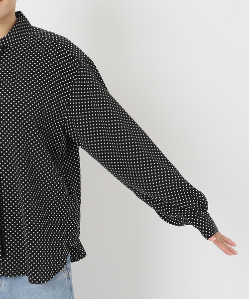 セール】ミニラウンドカラーブラウス（シャツ/ブラウス）｜IENA