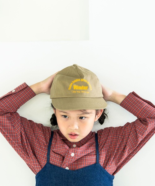 LOWRYS FARM（ローリーズファーム）の「オリジナルロゴＣＡＰ　587914（キャップ・キッズ・ゴールド/ネイビー/レッド・FREE）」の3枚目の写真