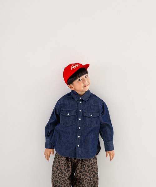 LOWRYS FARM（ローリーズファーム）の「オリジナルロゴＣＡＰ　587914（キャップ・キッズ・ゴールド/ネイビー/レッド・FREE）」の21枚目の写真