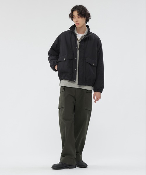 MHL.(エムエイチエル)の「PLAIN COTTON DRILL(その他パンツ・メンズ・グレー/ダークブラウン/オリーブドラブ・LARGE/MEDIUM/SMALL)」の3枚目の写真