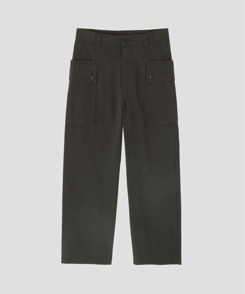MHL.（エムエイチエル）の「PLAIN COTTON DRILL（その他パンツ・メンズ・グレー/ダークブラウン/オリーブドラブ・LARGE/MEDIUM/SMALL）」の10枚目の写真