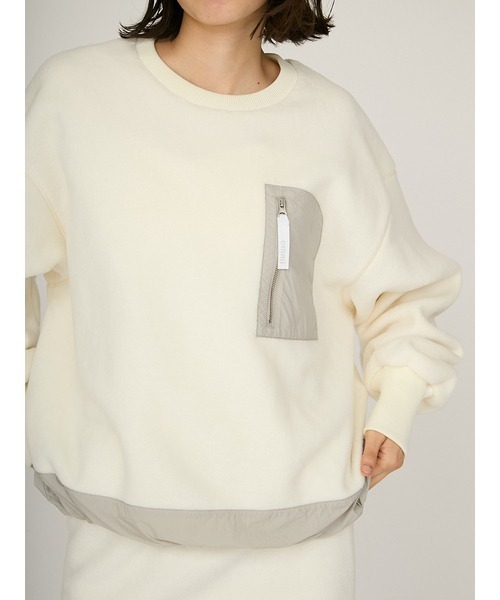 セール】フリースプルオーバー×スカートセット（ワンピース）｜emmi