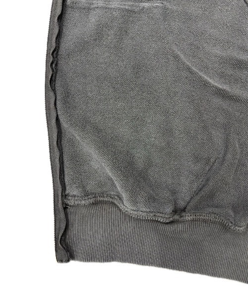 Never mind the XU（ネバーマインドザエックスユー）の「【NMTXU】rhinestone design zip parka / 【エヌエムティーエックスユー】ラインストーンデザインダブルジップパーカー（パーカー・メンズ・ブラック/チャコール・S/M）」の14枚目の写真