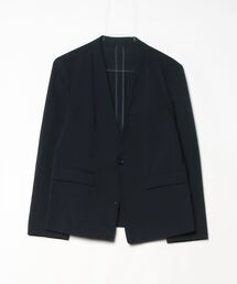 古着 ノーカラージャケット ジャケット ヨーロッパ古着 レディース 古着 90s USA製 POLO Ralph Lauren エンブレム