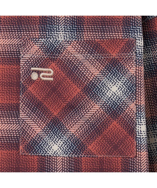 ROSASEN（ロサーセン）の「【Rosasen/GOLF】リバーシブル チェック プルオーバー長袖シャツ（シャツ/ブラウス・レディース・オレンジ/ベージュ・40/42）」の15枚目の写真