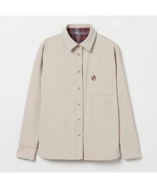 ROSASEN（ロサーセン）の「【Rosasen/GOLF】リバーシブル チェック プルオーバー長袖シャツ（シャツ/ブラウス・レディース・オレンジ/ベージュ・40/42）」の17枚目の写真