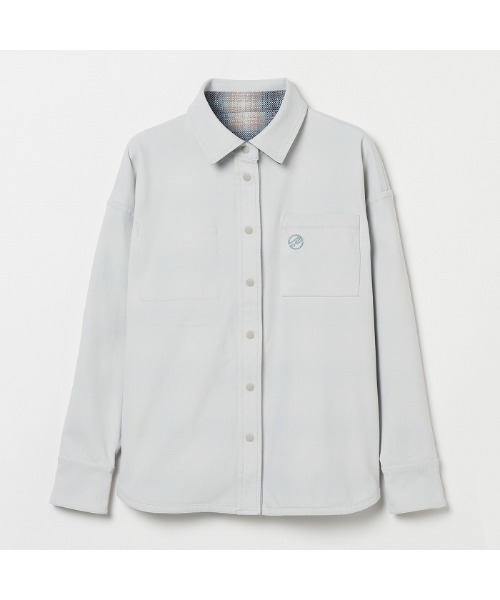 ROSASEN（ロサーセン）の「【Rosasen/GOLF】リバーシブル チェック プルオーバー長袖シャツ（シャツ/ブラウス・レディース・オレンジ/ベージュ・40/42）」の6枚目の写真