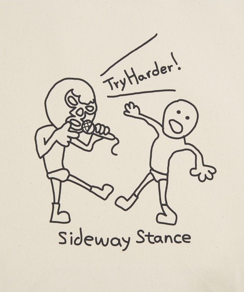 SIDEWAY STANCE（サイドウェイスタンス）の「【SIDEWAY STANCE】アソート トートバッグ（トートバッグ・メンズ・ホワイト/ホワイト系3/ホワイト系2/ホワイト系1/ホワイト系/ホワイト系4/ホワイト系5・FREE）」の18枚目の写真