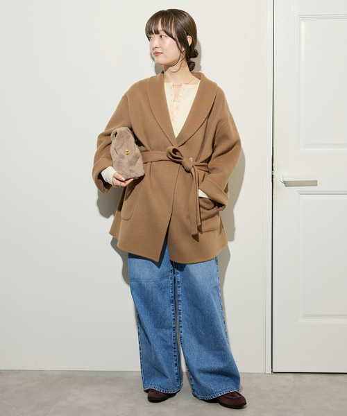 SLOBE IENA（スローブイエナ）の「《追加》SLOBE コインローファー（ローファー・レディース・ブラウン・24cm/24.5cm/22.5cm/23cm/23.5cm）」の17枚目の写真