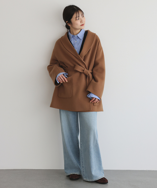 SLOBE IENA（スローブイエナ）の「《追加》SLOBE コインローファー（ローファー・レディース・ブラウン・24cm/24.5cm/22.5cm/23cm/23.5cm）」の21枚目の写真