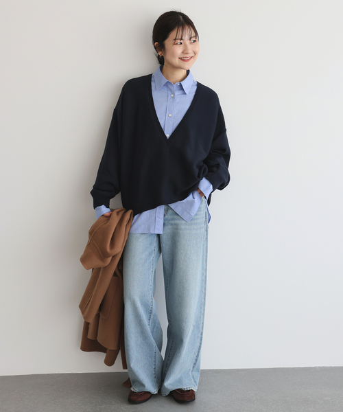 SLOBE IENA（スローブイエナ）の「《追加》SLOBE コインローファー（ローファー・レディース・ブラウン・24cm/24.5cm/22.5cm/23cm/23.5cm）」の22枚目の写真