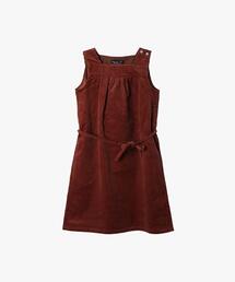 agnes b.（アニエスベー）の「キッズ コーデュロイ ノースリーブ ワンピース（ワンピース・キッズ）」