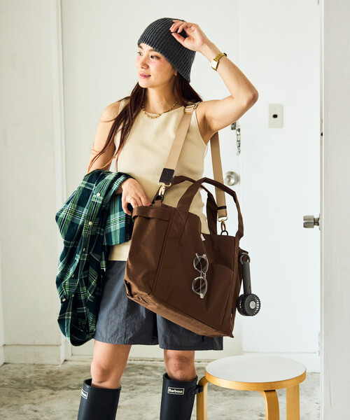 ROOTOTE（ルートート）の「ROOTOTE/ルートート OP.STRAP ショルダーストラップ（ショルダーバッグ・メンズ・グレー/その他9/ブラック/ベージュ・ONE SIZE）」の8枚目の写真