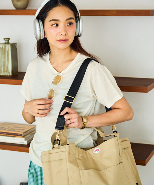 ROOTOTE（ルートート）の「ROOTOTE/ルートート OP.STRAP ショルダーストラップ（ショルダーバッグ・メンズ・グレー/その他9/ブラック/ベージュ・ONE SIZE）」の12枚目の写真