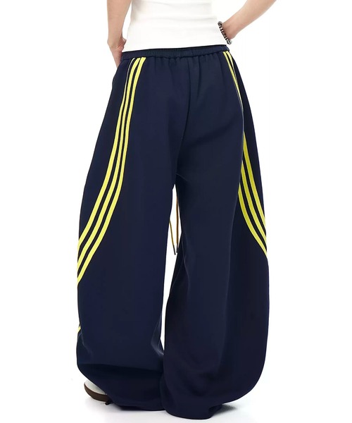 mushwear（マッシュウェア）の「ワイドトラックパンツ（スウェットパンツ・メンズ・ブラック/ネイビー/グレー・X-LARGE/LARGE/MEDIUM/SMALL）」の17枚目の写真