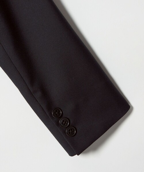 green label relaxing（グリーンレーベルリラクシング）の「TRW ソリッド ジャケット / キッズ 140cm-160cm（スーツジャケット・キッズ・ネイビー・160cm/150cm/140cm）」の7枚目の写真