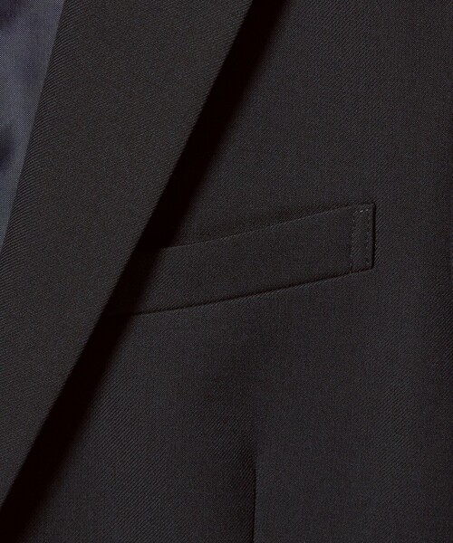 green label relaxing（グリーンレーベルリラクシング）の「TRW ソリッド ジャケット / キッズ 140cm-160cm（スーツジャケット・キッズ・ネイビー・160cm/150cm/140cm）」の8枚目の写真