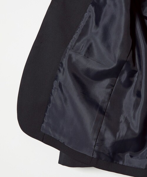 green label relaxing（グリーンレーベルリラクシング）の「TRW ソリッド ジャケット / キッズ 140cm-160cm（スーツジャケット・キッズ・ネイビー・160cm/150cm/140cm）」の10枚目の写真