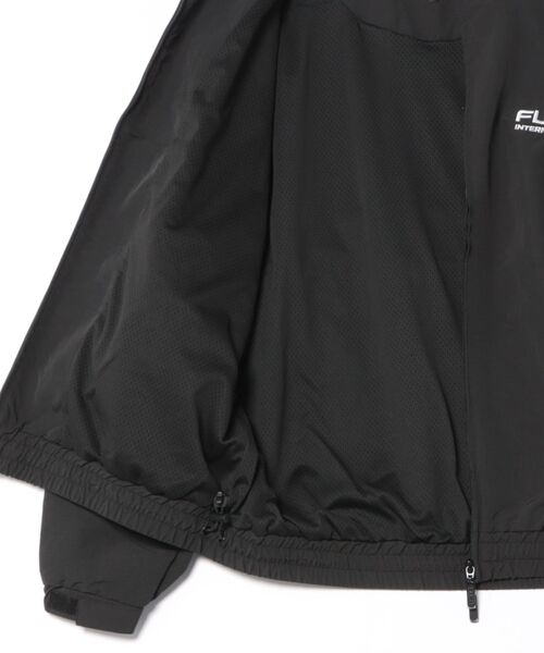 FUBU( フブ)の「FUBU フブ ブランド ロゴ 配色ライン ジップアップ 長袖 ナイロン トラックジャケット ジャージ(ナイロンジャケット・メンズ・ブラック/ホワイト/チャコール・XXL/XL/L/M)」の7枚目の写真