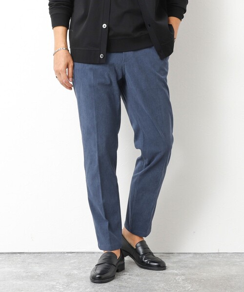 NOLLEY’S（ノーリーズ）の「《ビジカジ/セットアップ対応》トリコットコーデュロイ ストレッチ イージーPT 25AW（その他パンツ・メンズ・チャコールグレー/グレイッシュブルー/ブラック・XL/L/M/S）」の20枚目の写真