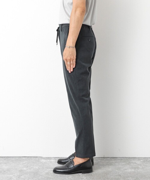 NOLLEY’S（ノーリーズ）の「《ビジカジ/セットアップ対応》トリコットコーデュロイ ストレッチ イージーPT 25AW（その他パンツ・メンズ・チャコールグレー/グレイッシュブルー/ブラック・XL/L/M/S）」の11枚目の写真