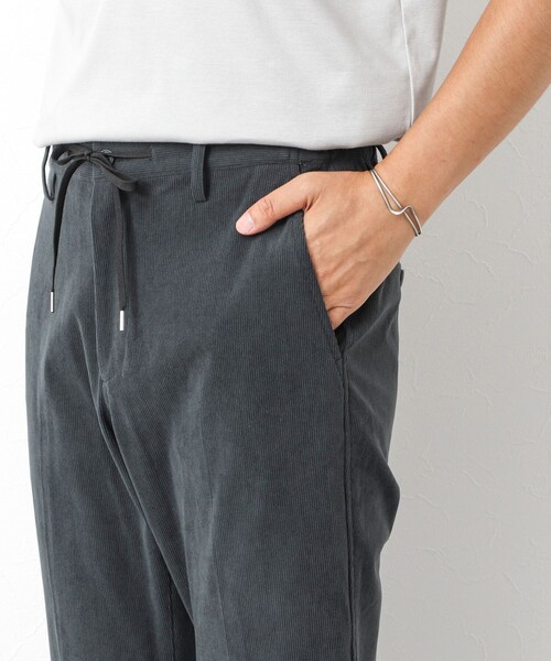 NOLLEY’S（ノーリーズ）の「《ビジカジ/セットアップ対応》トリコットコーデュロイ ストレッチ イージーPT 25AW（その他パンツ・メンズ・チャコールグレー/グレイッシュブルー/ブラック・XL/L/M/S）」の8枚目の写真