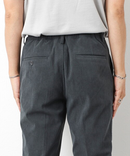 NOLLEY’S（ノーリーズ）の「《ビジカジ/セットアップ対応》トリコットコーデュロイ ストレッチ イージーPT 25AW（その他パンツ・メンズ・チャコールグレー/グレイッシュブルー/ブラック・XL/L/M/S）」の12枚目の写真