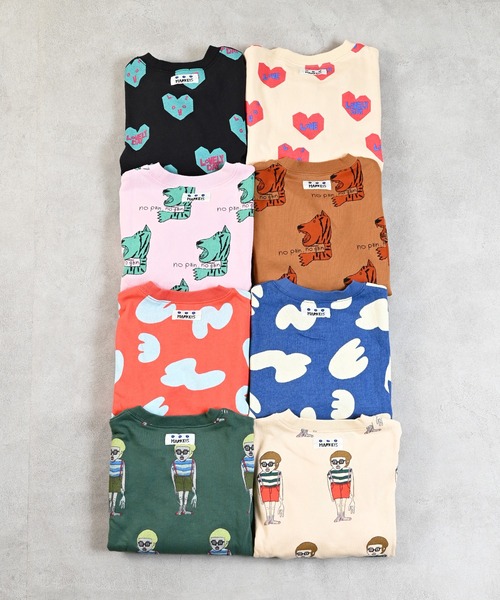 MARKEY'S（マーキーズ）の「ソウガラトレーナー（スウェット・キッズ・ピンク/キャメル/レッド/ホワイト/グリーン/ネイビー/ブラック/オフホワイト・80/90/95/100/110/120/130/140/150）」の20枚目の写真