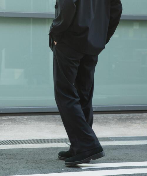 ITEMS URBANRESEARCH（アイテムズ アーバンリサーチ）の「Pinstripe Straight Pants（その他パンツ・メンズ・チャコールグレー/ブラック/ネイビー・MEDIUM/LARGE）」の7枚目の写真