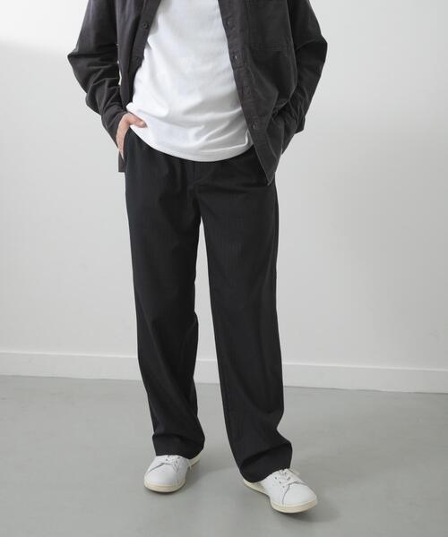 ITEMS URBANRESEARCH(アイテムズ アーバンリサーチ)の「Pinstripe Straight Pants(その他パンツ・メンズ・チャコールグレー/ブラック/ネイビー・MEDIUM/LARGE)」の17枚目の写真