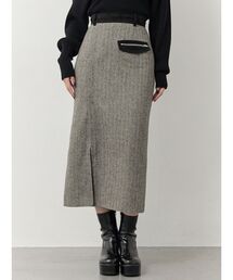 MURUA | MIXパターンスリットナロースカート(スカート)