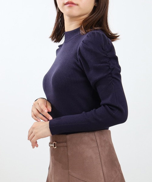 ASTORIA ODIER（アストリアオディール）の「パワショルニット（ニット/セーター・レディース・アイボリー/ブラック/レッド/ネイビー・SMALL/MEDIUM/LARGE）」の7枚目の写真