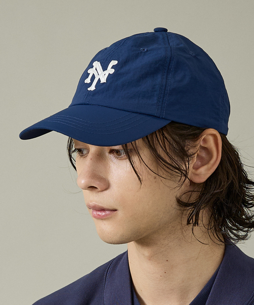 ABAHOUSE(アバハウス)の「New York Cubans NYLON BALL CAP / ニューヨーク・キューバンズ ナイロンボールキャップ(キャップ・メンズ・ブラック/ダークグリーン/ダークブラウン/ネイビー・フリー)」の4枚目の写真