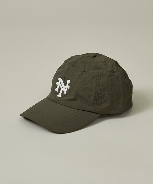 ABAHOUSE(アバハウス)の「New York Cubans NYLON BALL CAP / ニューヨーク・キューバンズ ナイロンボールキャップ(キャップ・メンズ・ブラック/ダークグリーン/ダークブラウン/ネイビー・フリー)」の5枚目の写真