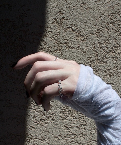 Soierie（ソワリー）の「フィグ リング /  Figue ring（リング・レディース・シルバー/ゴールド・M/S）」の10枚目の写真