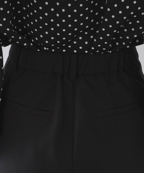 OPAQUE.CLIP（オペークドットクリップ）の「タックデザインワイドパンツ【洗濯機OK】（その他パンツ・レディース・ブラック/ブラウン系その他・36/38/40）」の16枚目の写真