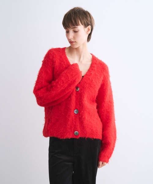 【完売品】three dots キャンディクラウドカーディガン キャンディークラウド カーディガン（カーディガン/ボレロ）｜three