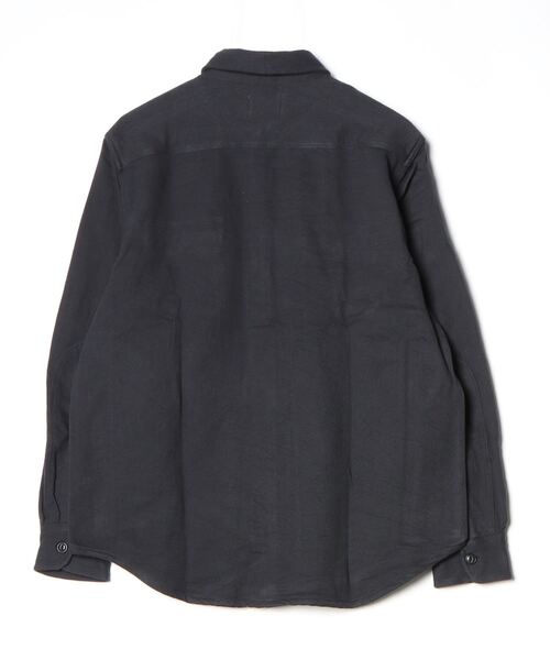 Coffee & Cigarettes(コーヒーアンドシガレッツ)の「10B12 Heavy Flannel One Wash Work Shirt / ヘビーネル ワンウォッシュ ワークシャツ(シャツ/ブラウス・メンズ・ブラック/ネイビー/カーキ・M/XL/L)」の15枚目の写真
