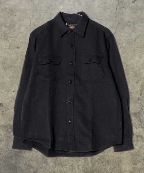 Coffee & Cigarettes(コーヒーアンドシガレッツ)の「10B12 Heavy Flannel One Wash Work Shirt / ヘビーネル ワンウォッシュ ワークシャツ(シャツ/ブラウス・メンズ・ブラック/ネイビー/カーキ・M/XL/L)」の13枚目の写真