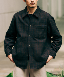 EDIFICE | コットン ツイード リングドット シャツ(シャツ/ブラウス)