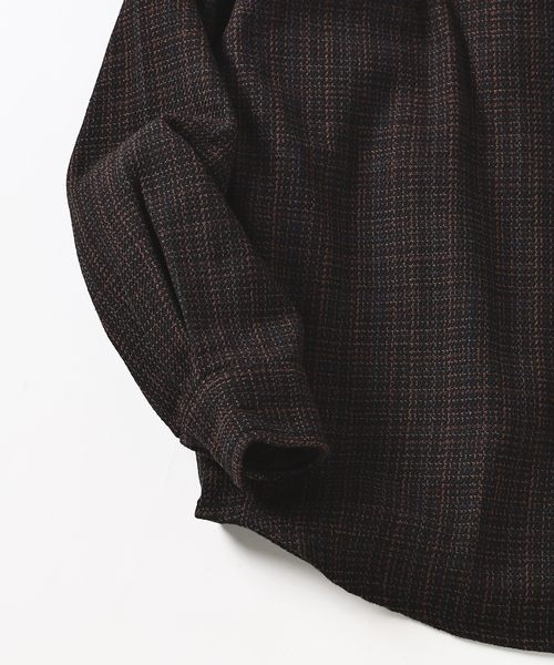 EDIFICE（エディフィス）の「コットン ツイード リングドット シャツ（シャツ/ブラウス・メンズ・ブラック/グレー・SMALL/LARGE/MEDIUM）」の22枚目の写真