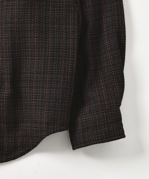 セール】コットン ツイード リングドット シャツ（シャツ/ブラウス