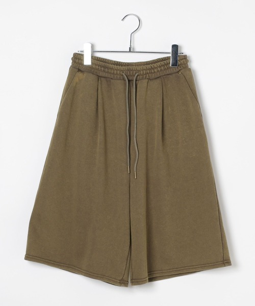 3.3 Field Trip （3.3フィールドトリップ）の「3.3 Field Trip／裏毛加工ハーフパンツ（スウェットパンツ・レディース・ブラック/グレー/ブラウン・FREE）」の21枚目の写真