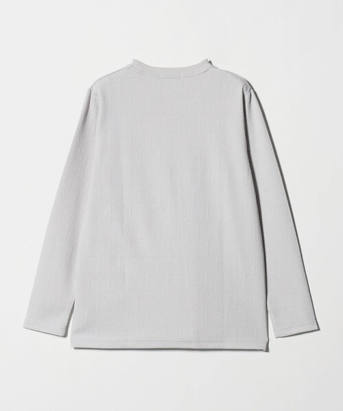 A DAY IN THE LIFE UNITED ARROWS(アデイインザライフユナイテッドアローズ)の「バウンシー タイル ジャガードカットソー<A DAY IN THE LIFE>(Tシャツ/カットソー・メンズ・ホワイト/ライトグレー/ブラック・L/S/M)」の10枚目の写真
