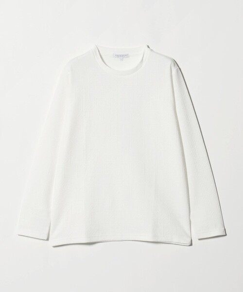 A DAY IN THE LIFE UNITED ARROWS(アデイインザライフユナイテッドアローズ)の「バウンシー タイル ジャガードカットソー<A DAY IN THE LIFE>(Tシャツ/カットソー・メンズ・ホワイト/ライトグレー/ブラック・L/S/M)」の15枚目の写真