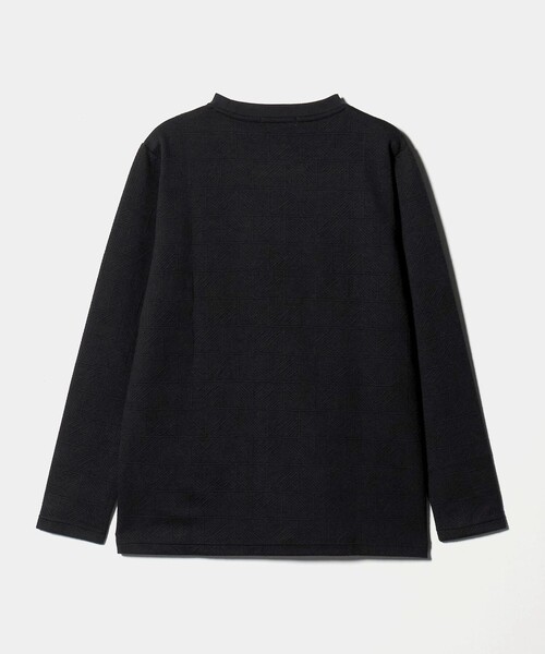A DAY IN THE LIFE UNITED ARROWS(アデイインザライフユナイテッドアローズ)の「バウンシー タイル ジャガードカットソー<A DAY IN THE LIFE>(Tシャツ/カットソー・メンズ・ホワイト/ライトグレー/ブラック・L/S/M)」の19枚目の写真