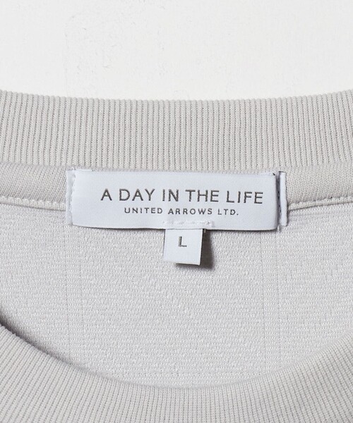 A DAY IN THE LIFE UNITED ARROWS(アデイインザライフユナイテッドアローズ)の「バウンシー タイル ジャガードカットソー<A DAY IN THE LIFE>(Tシャツ/カットソー・メンズ・ホワイト/ライトグレー/ブラック・L/S/M)」の22枚目の写真