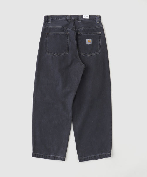 Carhartt WIP（カーハートダブリューアイピー）の「CARHARTT WIP / カーハート ダブリューアイピー BRANDON PANT stone washed（デニムパンツ・メンズ・ブラック・34/32/30）」の2枚目の写真